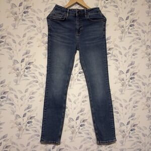 Boden Skinny Jeans Women's Sz 4 Regular Stretch Denim Waist 24in Inseam 28in